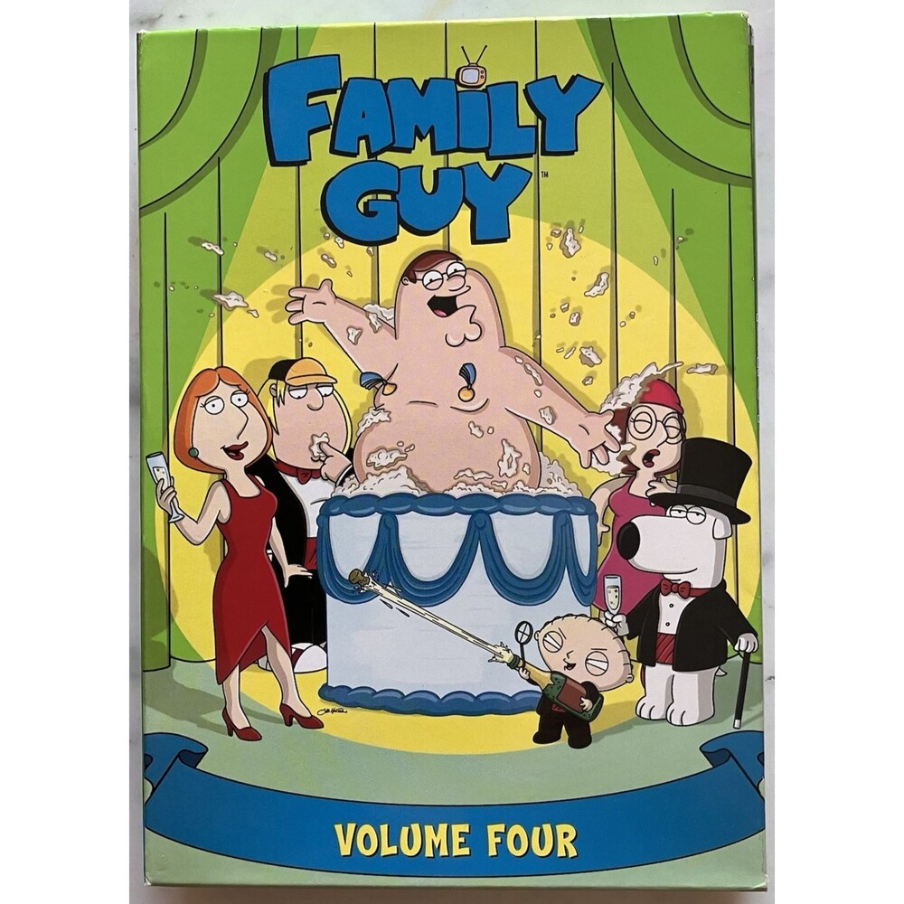 Family Guy Season 4 DVD 3 Discs (2006 20th Century) Comedy-14 episodes